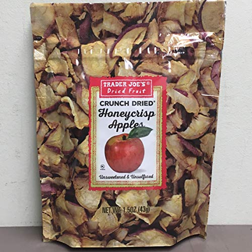 Trader Joe's – Crunch getrocknete Honigknackige Äpfel, Nettogewicht 43 g, 2 Stück von Trader Joe's