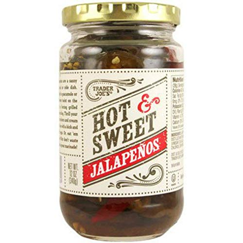 Trader Joe's Hot & Sweet Jalapenos, 355 ml (3 Stück) von TJ's