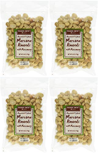 Trader Joe 's Marcona-Mandeln mit Rosmarin-Netz, geröstete und gesalzene Marcona-Mandeln mit Rosmarin-Netz, 170 g, 4 Stück von Trader Joe's