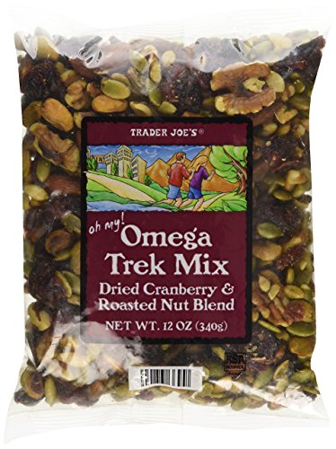 Trader Joe's Omega Trek Mix mit angereicherten Preiselbeeren, 340 ml, 2 Stück von TJ's