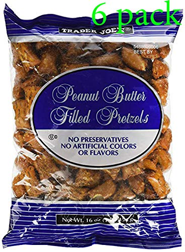 Trader Joe's Peanut Butter gefüllte Brezeln 6 pack Trader Joe's Peanut Butter gefüllte Brezeln 6 pack von TJ's