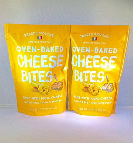 Trader Joe's Trader Giottos Ofen gebacken, Glutenfrei, Low Carb Käse Bites (2-Pack) von Trader Joe's