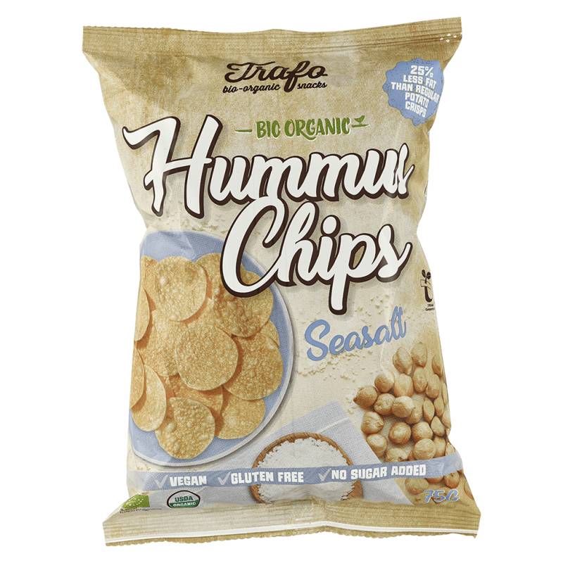 Bio Hummus Chips Seasalt von Trafo