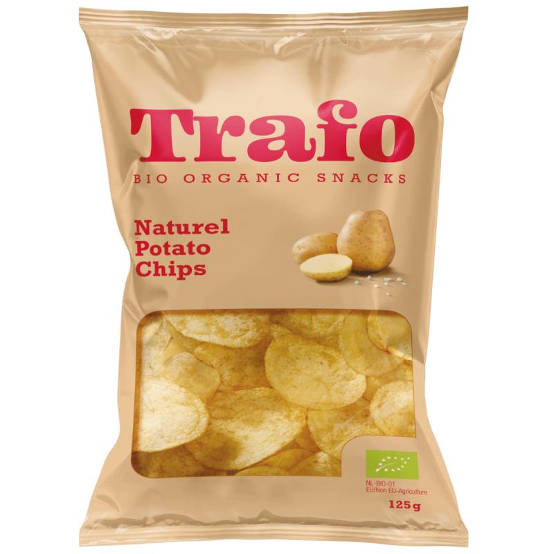 Bio Kartoffelchips gesalzen von Trafo