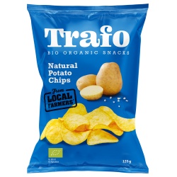 Kartoffelchips, gesalzen Kartoffelchips, gesalzen von Trafo