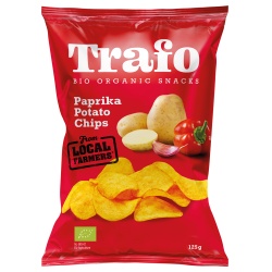 Kartoffelchips mit Paprika von Trafo