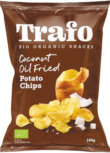 Trafo Bio Kartoffelchips in Kokosöl gebacken (2 x 100 gr) von Trafo