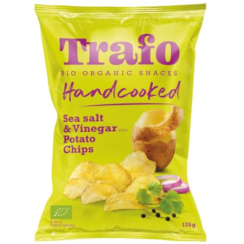 Trafo Chips handcooked salt & vineger - 125g von Trafo