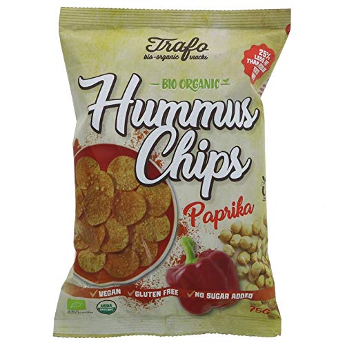 Trafo Hummus Chips Paprika, 75 g, 6 Stück von Trafo