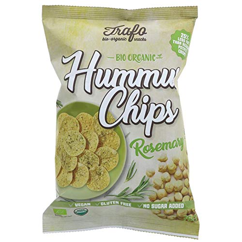Trafo Hummus Chips Rosmarin, 75 g, 6 Stück von Trafo