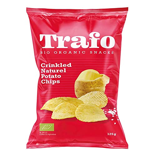 Trafo Potato Chips, Wellenchips Natural, 125g (12x125g) von Trafo