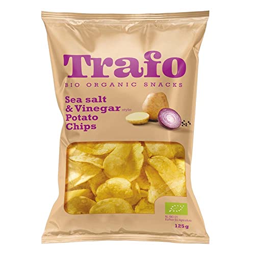 Trafo Potato Chips - Salz & Essig, 125g von Trafo