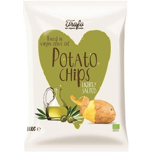 Trafo | Virgin Olive Oil Baked Crisps | 2 x 12 x 100g von Trafo