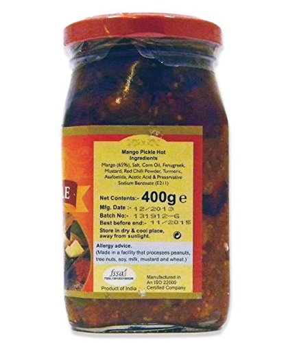 Rishta - Mango Pickle Hot (scharf eingelegte Mango) von Rishta