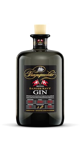 Tranquebar/Royal Danish Navy Gin/Premium Small Batch Gin/Aromen von Wacholderbeeren und Zitrusfrüchten / 700ml / 52% vol. von Tranquebar