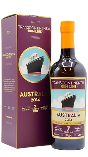 Transcontinental 7 Years Old Rum Line AUSTRALIA 2014 48% Vol. 0,7l in Geschenkbox von Transcontinental Rum Line