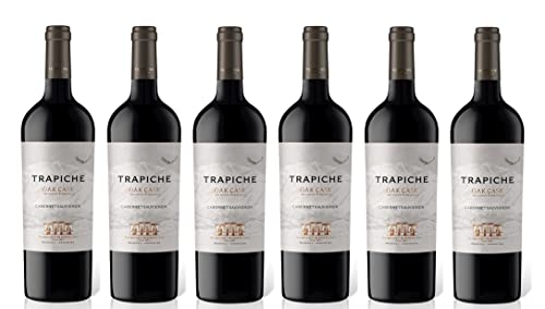 6x 0,75l - Trapiche - Oak Cask - Cabernet Sauvignon - Mendoza - Argentinien - Rotwein trocken von Trapiche