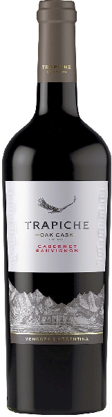 Trapiche Cabernet Sauvignon Oak Cask Jg. 2021 9-12 Monate im Holzfass gereift von Trapiche