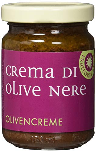 Trattoria Anna Crema di Olive Nere, 1er Pack (1 x 130 g) von Trattoria Anna