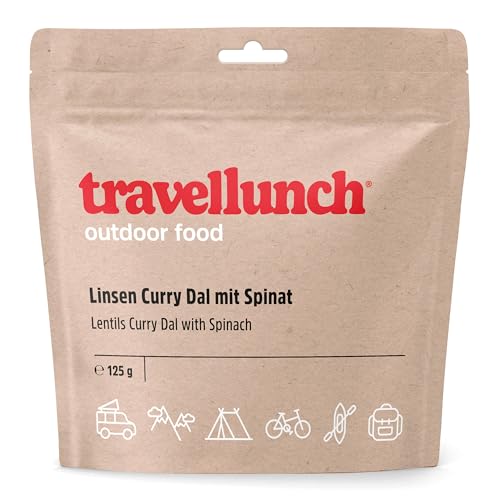 Travellunch Linsen Curry Dal mit Spinat Vegetarisch 125 g Travellunch Linsen Curry Dal mit Spinat Vegetarisch 125 g von Travellunch