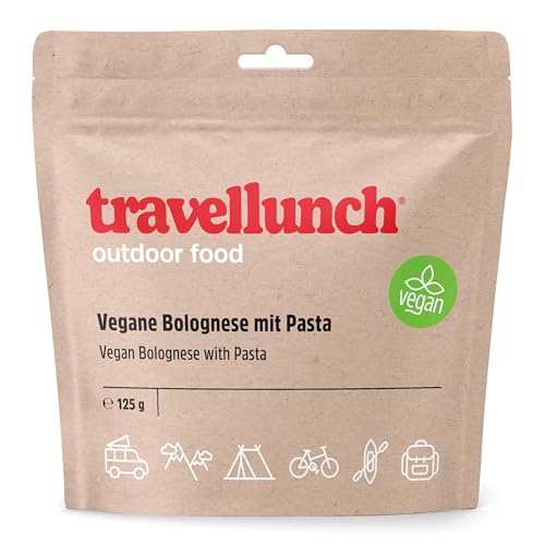 Travellunch Veggie Bolognese mit Pasta 125 g von Travellunch