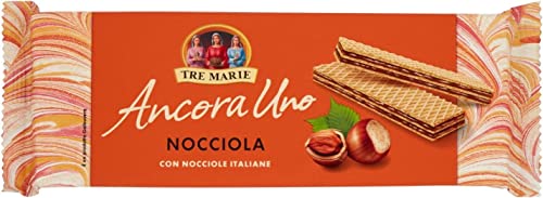 12x Tre Marie Ancora Uno Wafer Nocciola Waffeln mit Haselnusscreme Produkt erhalten von Piemont Haselnuss IGP 175g von Tre Marie