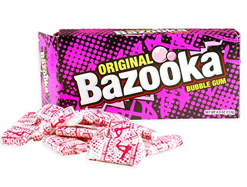 Bazooka Kaugummi, 113 g Bazooka Kaugummi, 113 g von Treasure Island Sweets