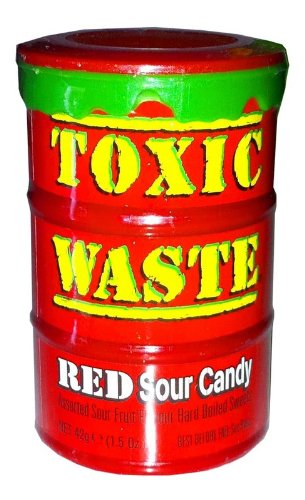 Red Berries Sour Toxic Waste Barrell x1 Red Berries Sour Toxic Waste Barrell x1 von Treasure Island Sweets
