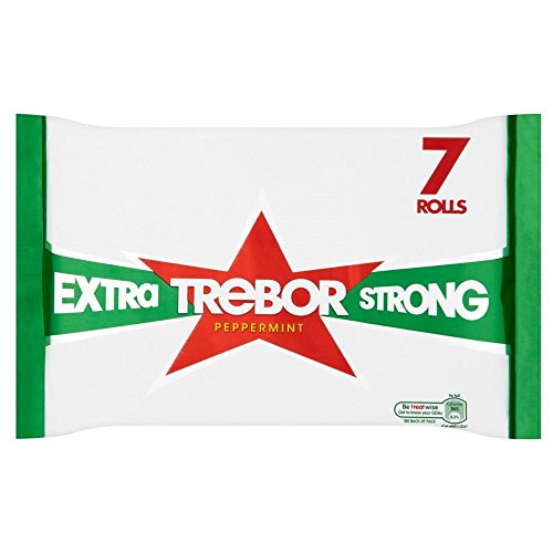 Trebor Extra Starke Pfefferminz (7 Pro Packung - 289G) von Trebor