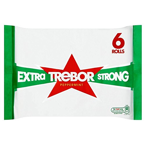 Trebor Extra Strong Mints (6 pro Packung - 248g) - Packung mit 2 von Trebor