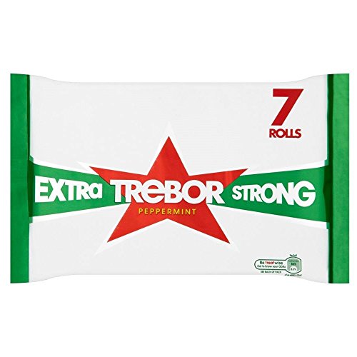 Trebor Extra Strong Peppermint (7 pro Packung - 289g) - Packung mit 6 von Trebor