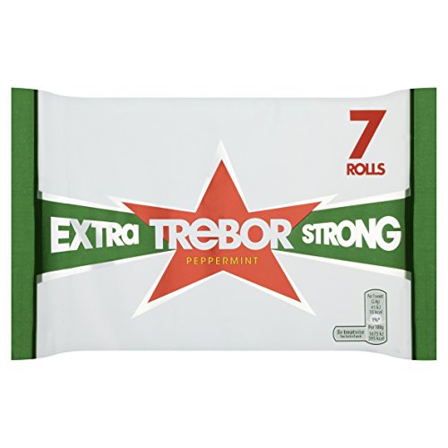 Trebor Pfefferminzminze, extra stark, 7 x 41,3 g von Trebor