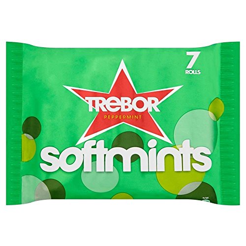 Trebor Softmints Peppermint (7 pro Packung - 314g) - Packung mit 6 von Trebor