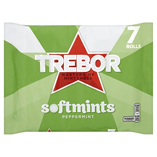 Trebor Softmints Pfefferminze, 7 x 44,9 g von Trebor