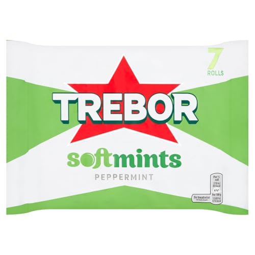 Trebor Softmints Pfefferminze, 7 x 44,9 g von Trebor