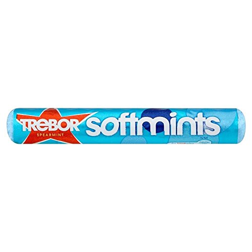 Trebor Softmints Spearmint (43g) - Packung mit 6 von Trebor