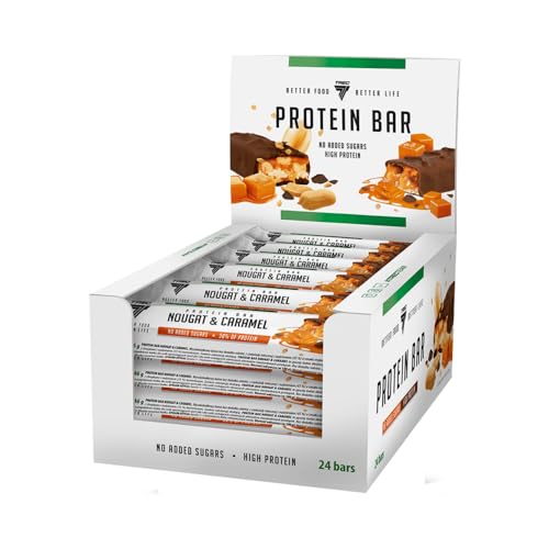 Trec Nutrition Protein Bar (24x46g) Nougat & Caramel von Trec Nutrition