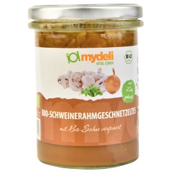 Rahmgeschnetzeltes vom Schwein Rahmgeschnetzeltes vom Schwein von Trend Meal