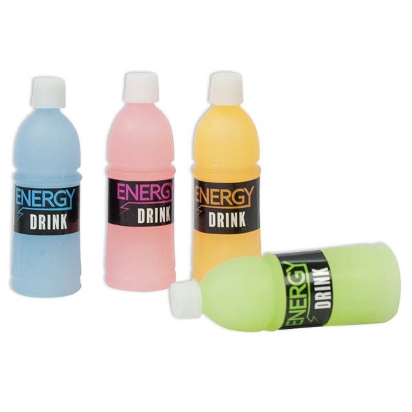 Energy Drink Radierer, Geschenkidee für Sportler, 2 coole Radiergummis von Trendhaus Handelsgesellschaft mbH