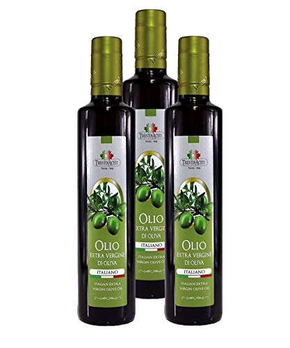 100% Italienisches Extra Natives Olivenöl aus Italien - 3x250 ml - Olivenöl in höchster Qualität - TrentinAceti - kaltgepresst von TrentinAceti