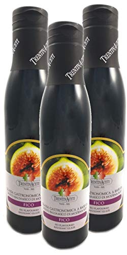 Feigen Balsamico - Balsamico Creme mit Feigen Aroma aus Italien - TrentinAcetia - 3x300 ml - Aceto Balsamico Di Modena IGP - Fico - Balsamicocreme Feigen Balsamico - Balsamico Creme mit Feigen Aroma aus Italien - TrentinAcetia - 3x300 ml - Aceto Balsamico Di Modena IGP - Fico - Balsamicocreme von TrentinAceti