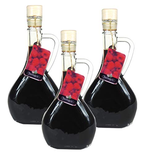 Himbeer Balsamico - Balsamico Essig mit Aroma aus Italien - TrentinAcetia - 3x 250 ml - Aceto Balsamico Di Modena IGP - Lampone von TrentinAceti