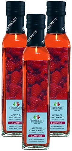 Himbeeressig - Weißweinessig mit Aroma - Himbeer Essig aus Italien - TrentinAcetia - höchste Qualität - 3x250 ml - Aceto Di Vino Bianco - Lampone Himbeeressig - Weißweinessig mit Aroma - Himbeer Essig aus Italien - TrentinAcetia - höchste Qualität - 3x250 ml - Aceto Di Vino Bianco - Lampone von TrentinAceti