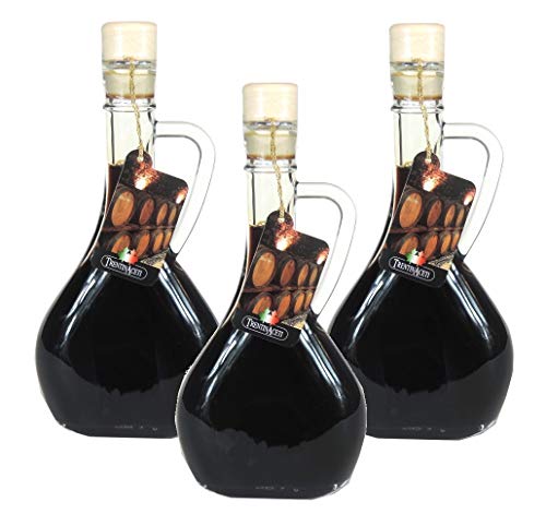 Klassischer Balsamico Essig aus Italien - Delikater Balsamico - TrentinAcetia - 3x 250 ml - Aceto Balsamico Di Modena IGP - Balsamico Essig von TrentinAceti