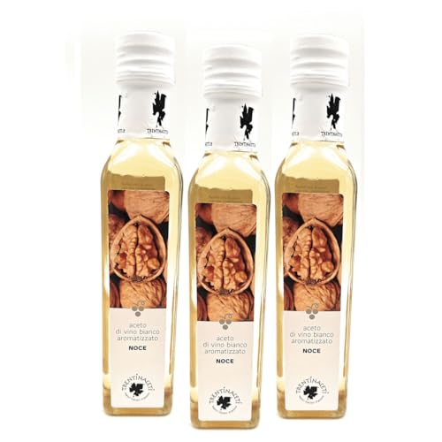 Nussessig - Weißweinessig mit Aroma - Nuss Essig aus Italien - TrentinAcetia - höchste Qualität - 250 ml - Aceto Di Vino Bianco - Noce Nussessig - Weißweinessig mit Aroma - Nuss Essig aus Italien - TrentinAcetia - höchste Qualität - 250 ml - Aceto Di Vino Bianco - Noce von TrentinAceti