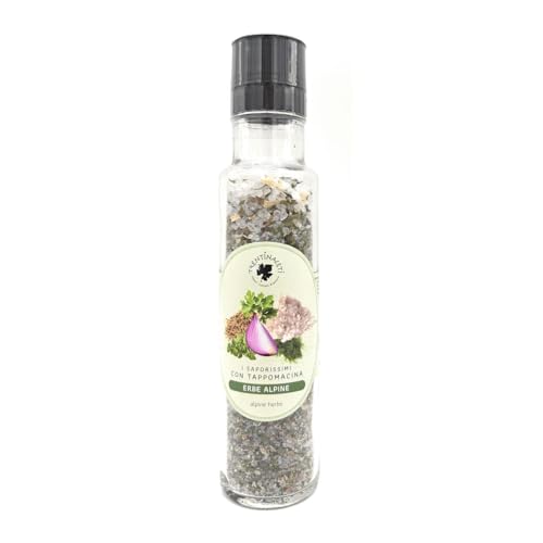 TrentinAceti ERBE ALPINE - Alpine Gewürze - Italienische Gewürzmischung - höchste Qualität - 210g, Menge:1 Stück von TrentinAceti