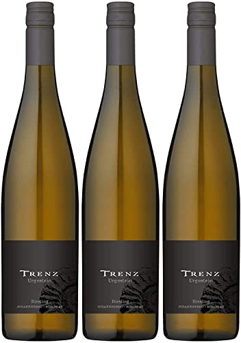 Trenz Urgestein Riesling Weißwein Wein trocken QbA Deutschland Inkl. FeinWert E-Book (3 x 0,75l) von Trenz