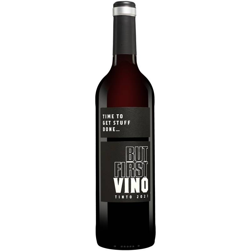 But First Vino 2021  0.75L 14.5% Vol. Rotwein Halbtrocken aus Spanien von Trenza