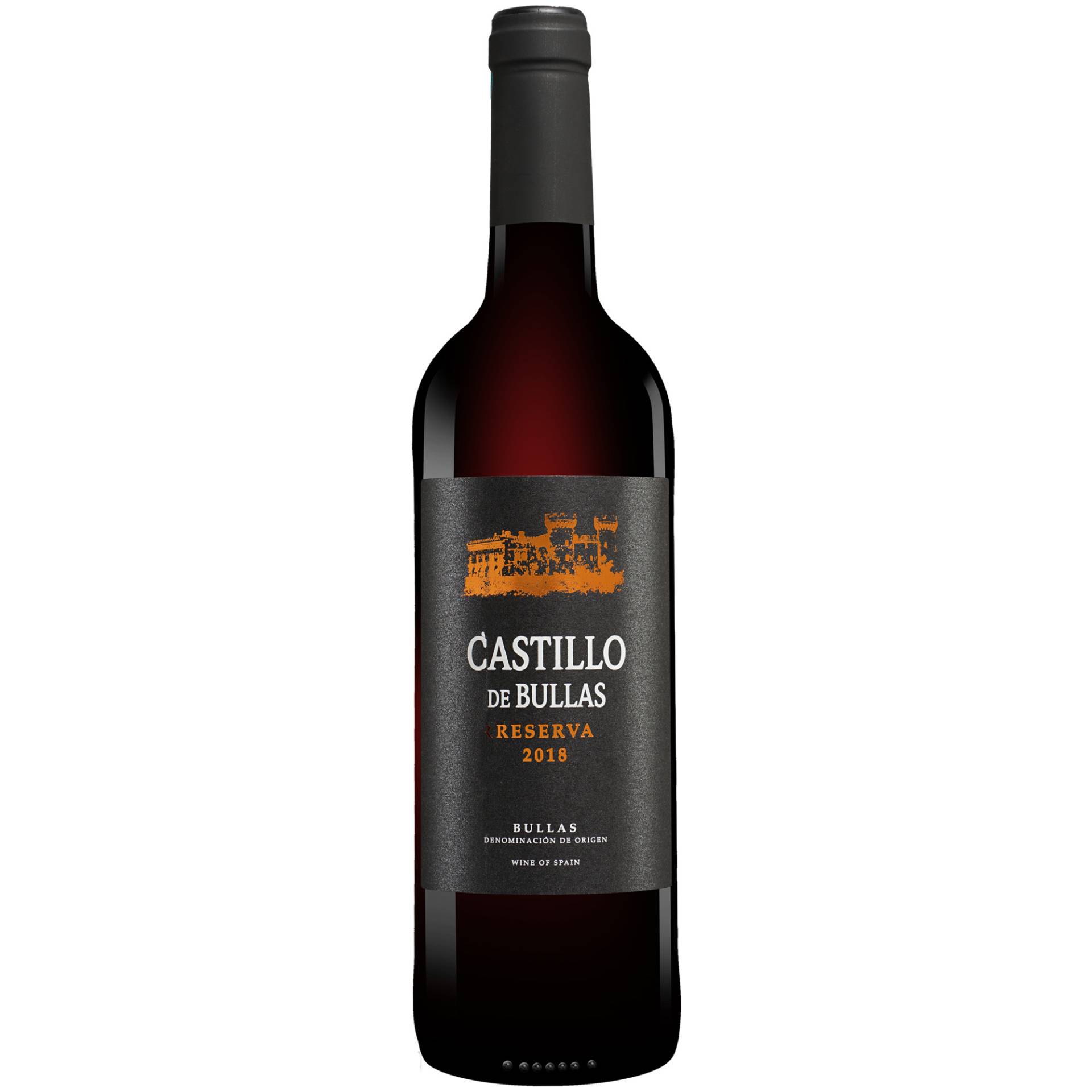 Castillo de Bullas Reserva 2018  0.75L 14.5% Vol. Rotwein Trocken aus Spanien von Trenza