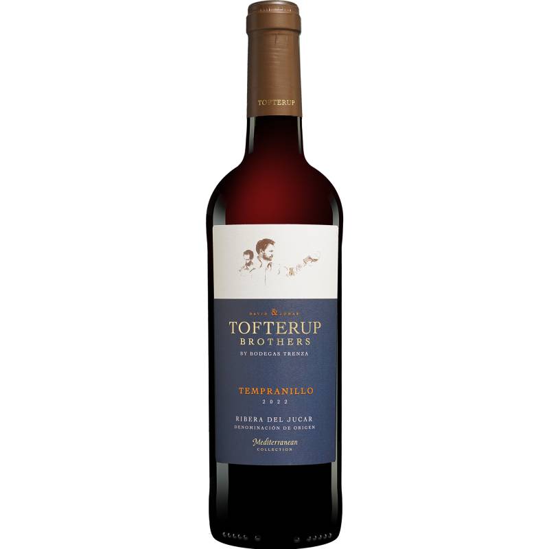 Tofterup Brothers Tempranillo 2022  0.75L 14% Vol. Rotwein Trocken aus Spanien von Trenza